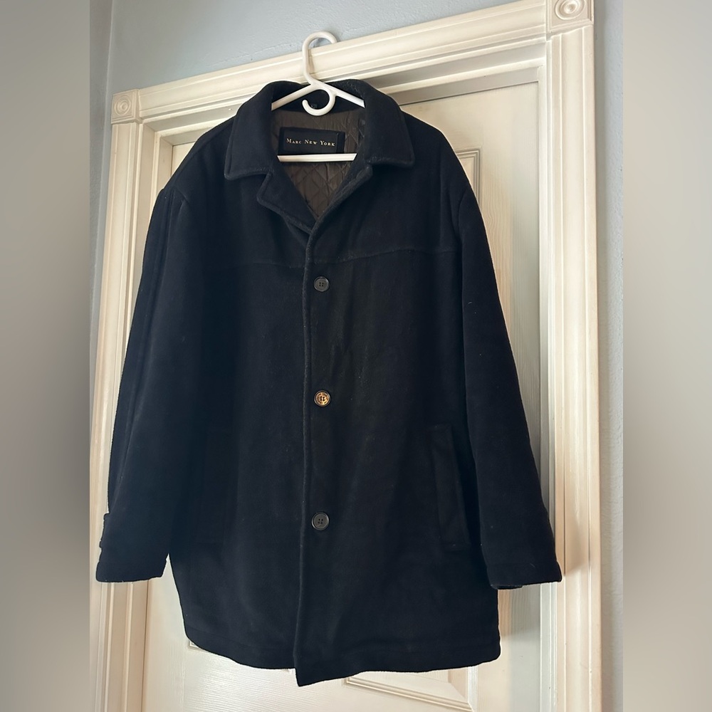 Men’s wool car coat